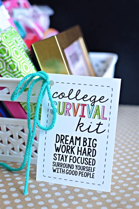 Printable College Survival Kit